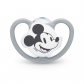 Продукт NUK - биберон залъгалка силикон 0-6 мес. 1бр Space Mickey+ box - 1 - BG Hlapeta